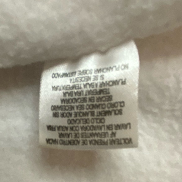 Peanuts Junior Sweater Top Size XS White Graphic Snoopy Cop Long Sleeve - Picture 6 of 8